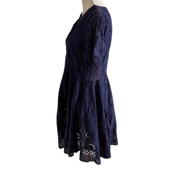 Louna Tracy Embroidered Lace Dress Size Medium - Picture 4 of 8